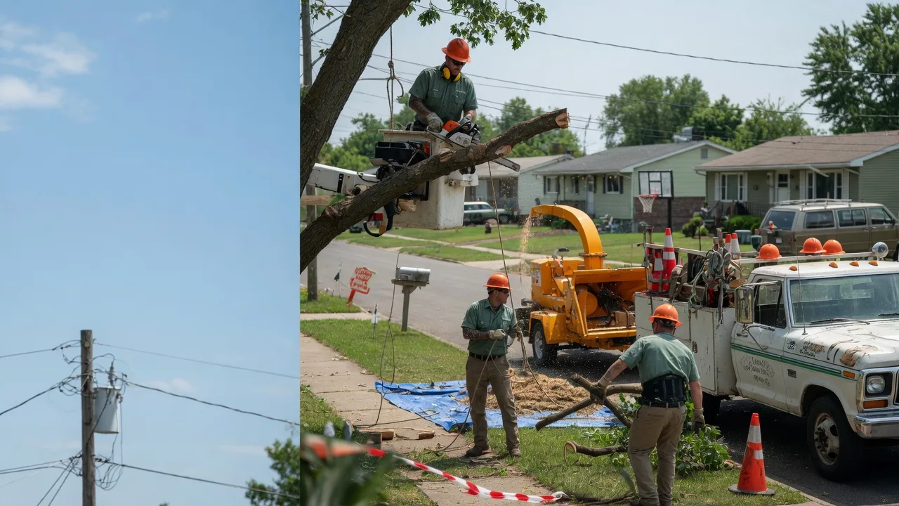 Tree Stabilization in Strasburg, MO